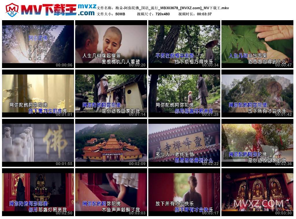 梅朵-阿弥陀佛_国语_流行_MB303678